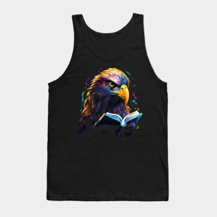 Eagle Reads Book Tank Top